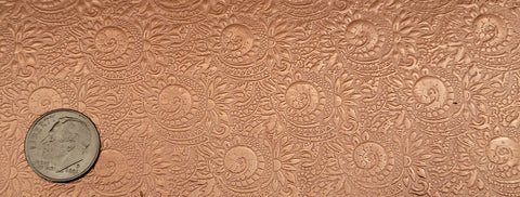 TV0010 Floral Paisley Textured Metal Sheet