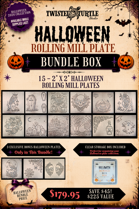 2026 Halloween Rolling Mill Plate Bundle Box