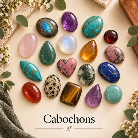 Beads, Cabochons, Stones, Bezels