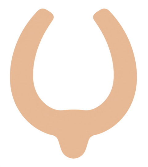 F6346 Horseshoe Metal Blank