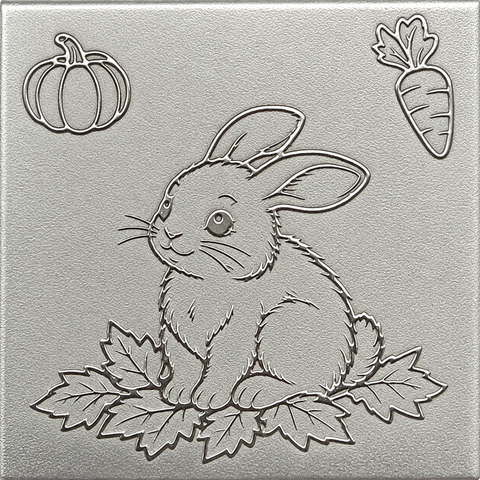 RMP6116-2 Bunny's Fall Frolic Rolling Mill Plate
