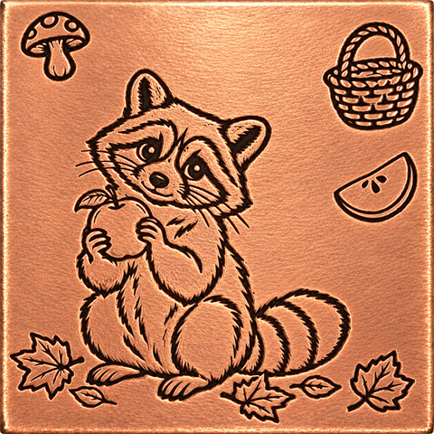 RMP6119-2 Raccoon Orchard Adventures Rolling Mill Plate