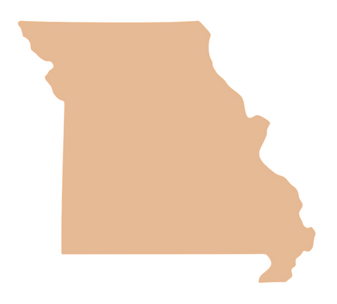 F6450 Missouri Metal Blank