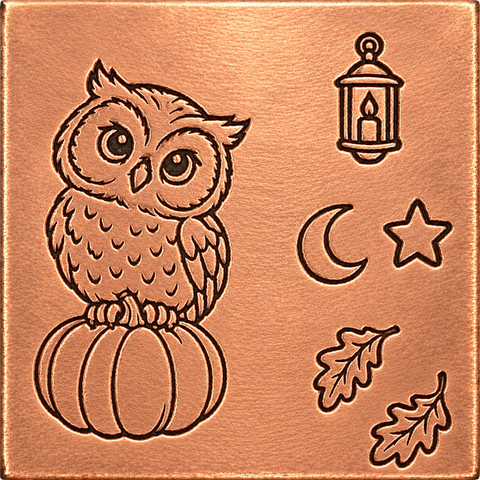 RMP6117-2 Owl's Harvest Moon Rolling Mill Plate