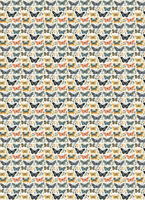 20304 Butterfly Whimsy – Waterslide Decal for Enamel, Glass & Ceramic