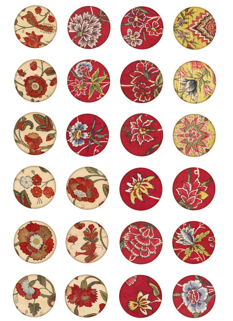 20386 Vintage Circle – Waterslide Decal for Enamel, Glass & Ceramic