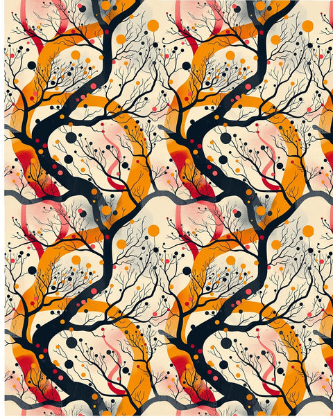 20375 Japandi 1 – Waterslide Decal for Enamel, Glass & Ceramic