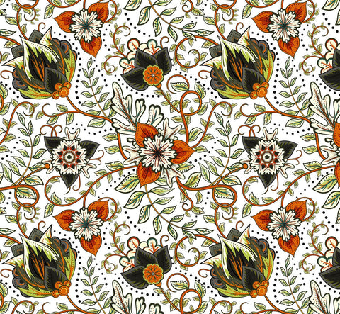 20251 Botanical Bliss – Waterslide Decal for Enamel, Glass & Ceramic