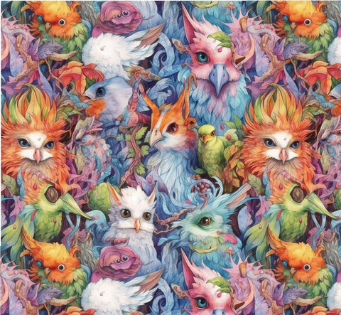 20402 Mythical Creatures 2 – Waterslide Decal for Enamel, Glass & Ceramic