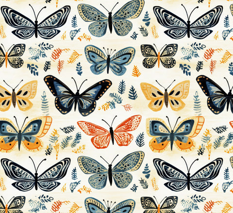 20304 Butterfly Whimsy – Waterslide Decal for Enamel, Glass & Ceramic