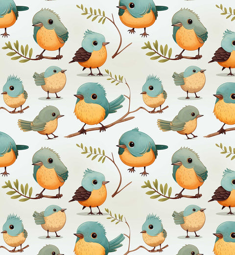 20439 Bird Cuties – Waterslide Decal for Enamel, Glass & Ceramic