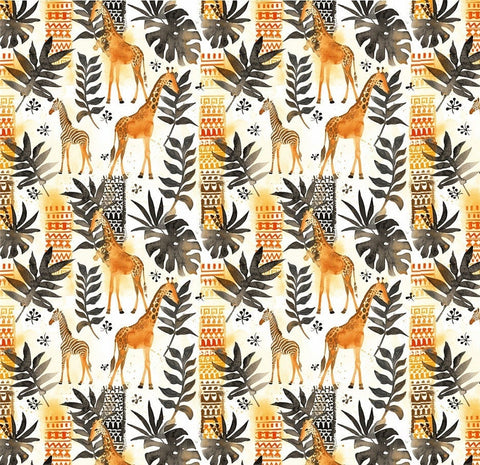 20448 African Giraffes – Waterslide Decal for Enamel, Glass & Ceramic