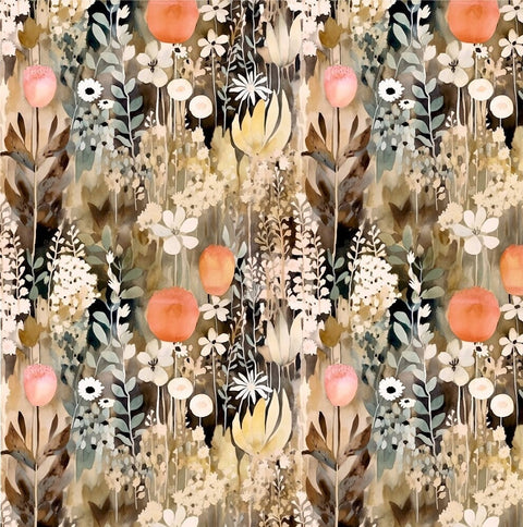 20452 Wildflower Floral – Waterslide Decal for Enamel, Glass & Ceramic