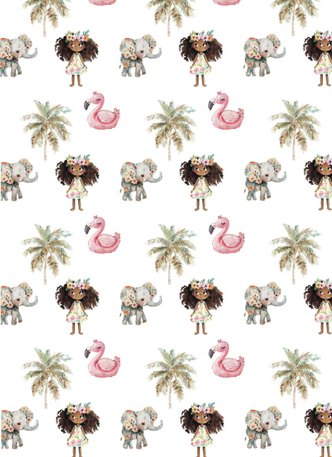 20462 Whimsy Boho – Waterslide Decal for Enamel, Glass & Ceramic