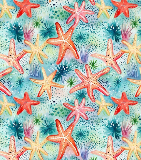 20465 Starfish Kisses – Waterslide Decal for Enamel, Glass & Ceramic