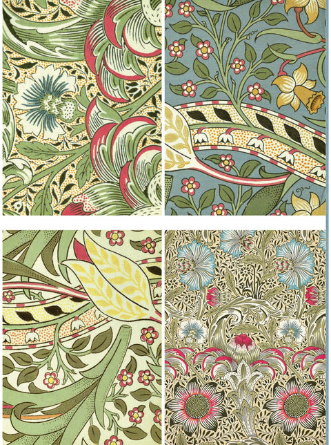 20473 Morris Tiles 14 – Waterslide Decal for Enamel, Glass & Ceramic