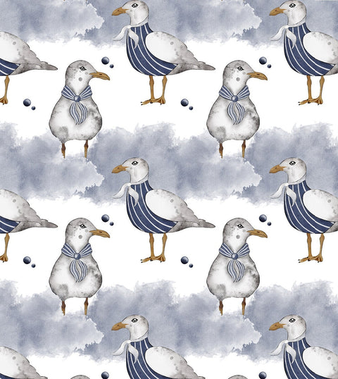 20476 Seagulls 1 – Waterslide Decal for Enamel, Glass & Ceramic