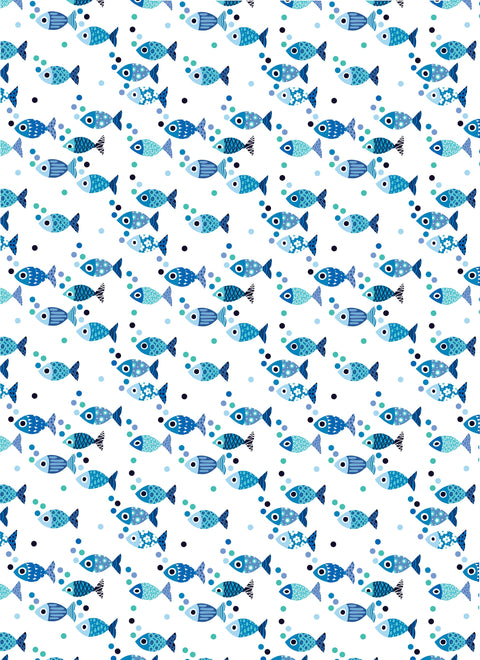 20487 Fishies 2 – Waterslide Decal for Enamel, Glass & Ceramic