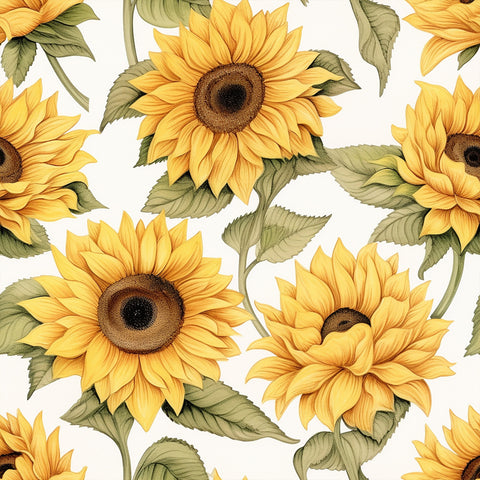 20290 Sunflowers 1 – Waterslide Decal for Enamel, Glass & Ceramic