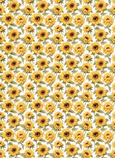 20290 Sunflowers 1 – Waterslide Decal for Enamel, Glass & Ceramic