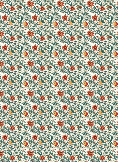 20354 Vintage William Morris 1 – Waterslide Decal for Enamel, Glass & Ceramic