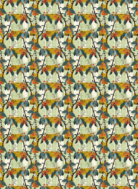 20509 Vintage Lattice 13 – Waterslide Decal for Enamel, Glass & Ceramic