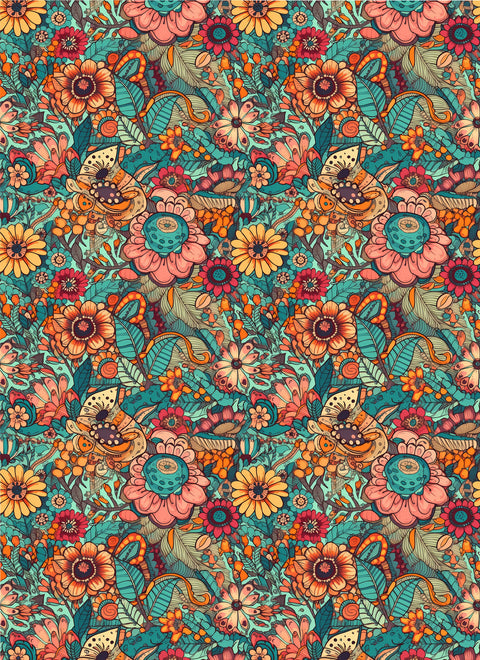 20423 Tattoo Art 1 – Waterslide Decal for Enamel, Glass & Ceramic