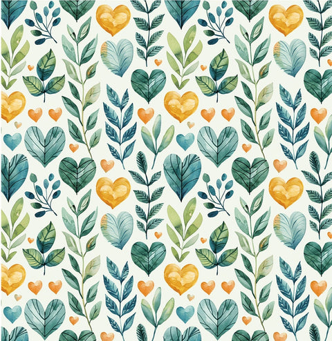 20523 Summer Hearts – Waterslide Decal for Enamel, Glass & Ceramic