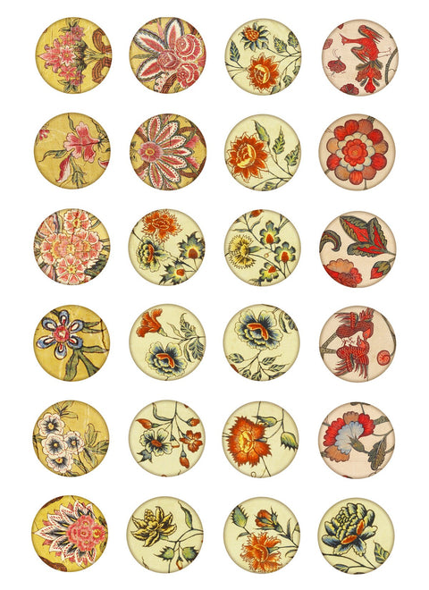 20350 Vintage Art Tiles – Waterslide Decal for Enamel, Glass & Ceramic