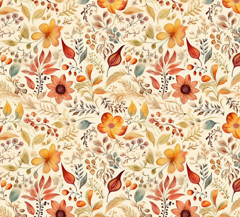 20250 Watercolor Fall Leaves – Waterslide Decal for Enamel, Glass & Ceramic