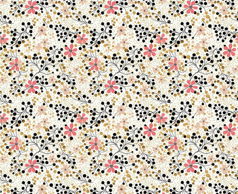 20428 Japandi Flowers – Waterslide Decal for Enamel, Glass & Ceramic