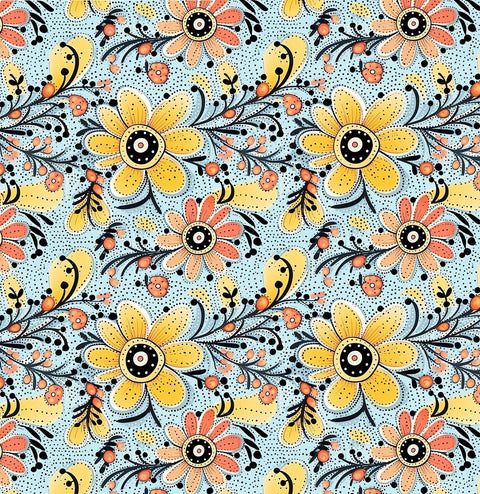 20419 Aboriginal 15 – Waterslide Decal for Enamel, Glass & Ceramic