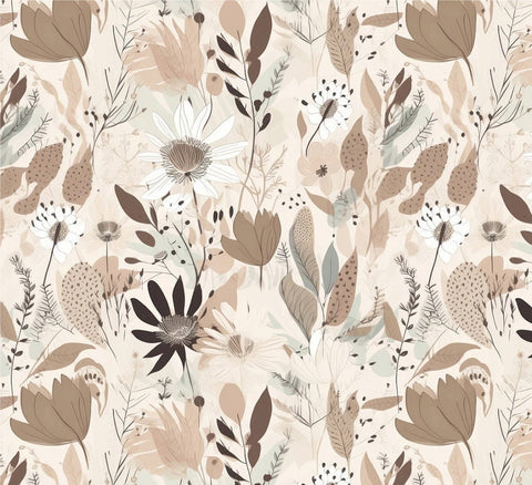 20300 Boho Floral – Waterslide Decal for Enamel, Glass & Ceramic