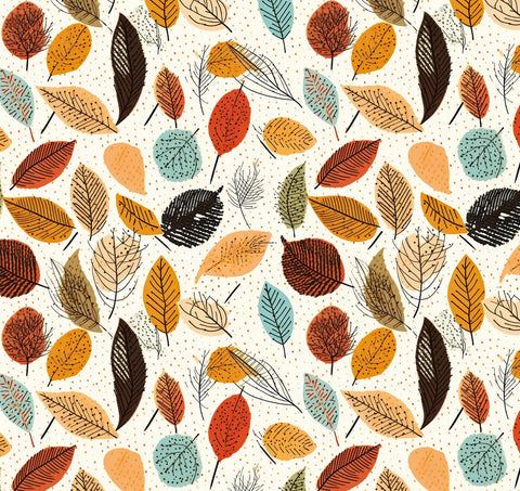 20352 Falling Leaves – Waterslide Decal for Enamel, Glass & Ceramic