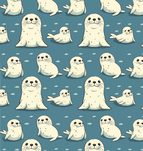 20435 Baby Seals – Waterslide Decal for Enamel, Glass & Ceramic