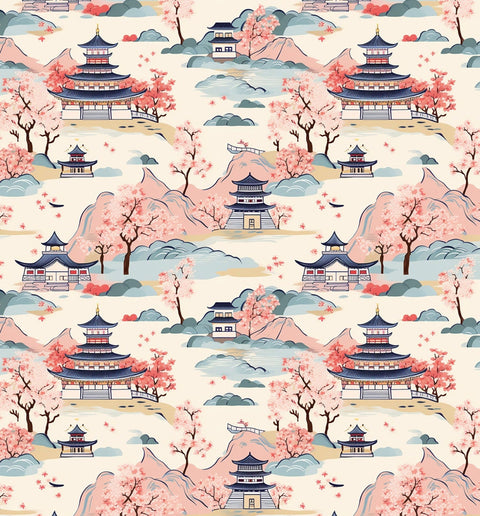 20441 Asian Art 15 – Waterslide Decal for Enamel, Glass & Ceramic