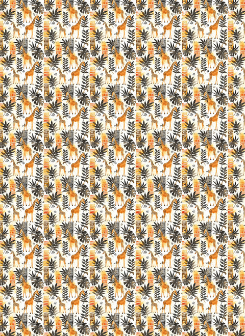 20448 African Giraffes – Waterslide Decal for Enamel, Glass & Ceramic