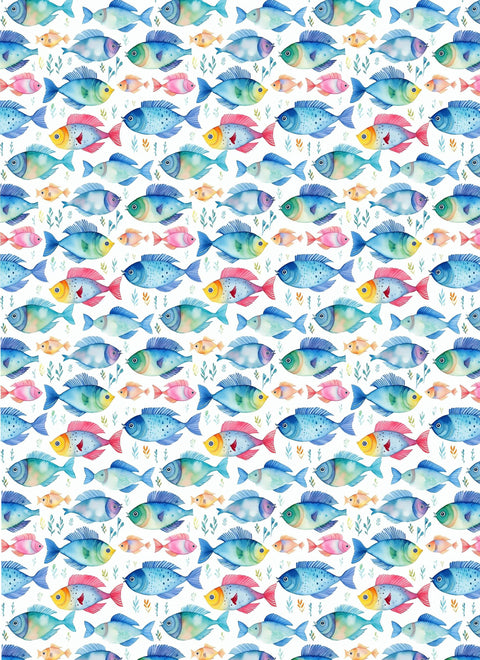 20467 Fishies – Waterslide Decal for Enamel, Glass & Ceramic