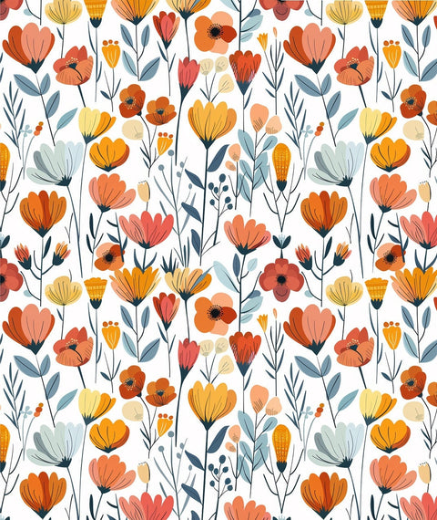 20470 Flowers 8 – Waterslide Decal for Enamel, Glass & Ceramic