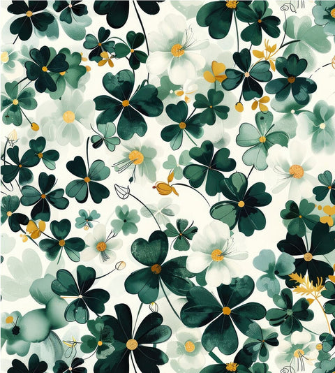 20564 Lucky Clover's – Waterslide Decal for Enamel, Glass & Ceramic