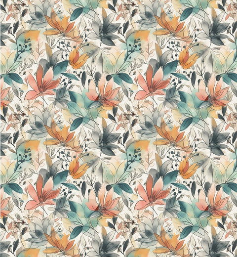 20490 Tranquil Flowers – Waterslide Decal for Enamel, Glass & Ceramic