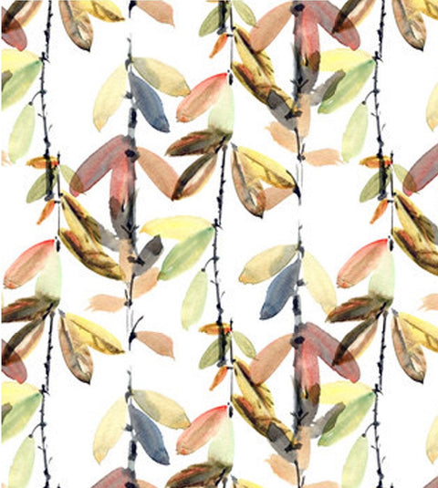 20595 Colorful Leaves – Waterslide Decal for Enamel, Glass & Ceramic