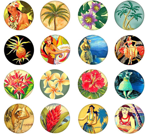 20604 Hawaiiana 1 – Waterslide Decal for Enamel, Glass & Ceramic