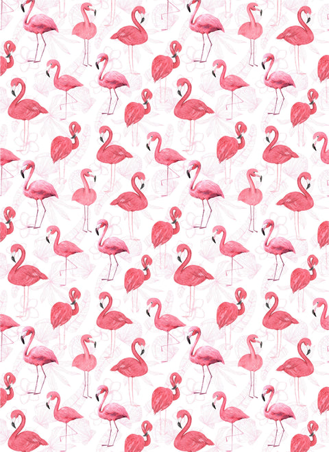 20521 Pink Flamingos – Waterslide Decal for Enamel, Glass & Ceramic