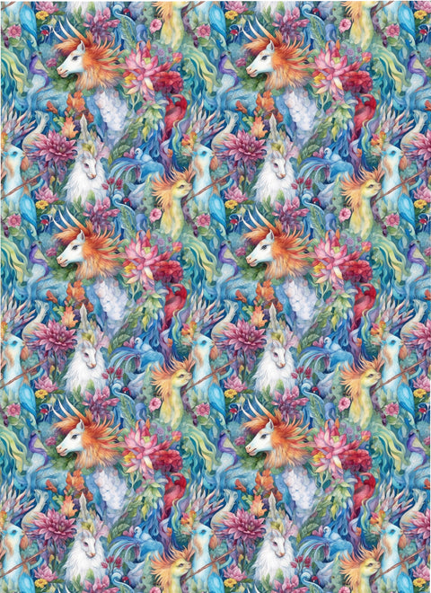 20531 Fantasy Creatures 4 – Waterslide Decal for Enamel, Glass & Ceramic