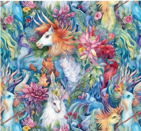 20531 Fantasy Creatures 4 – Waterslide Decal for Enamel, Glass & Ceramic