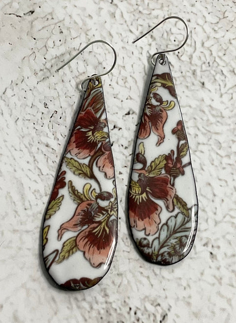 20590 Retro Flowers – Waterslide Decal for Enamel, Glass & Ceramic