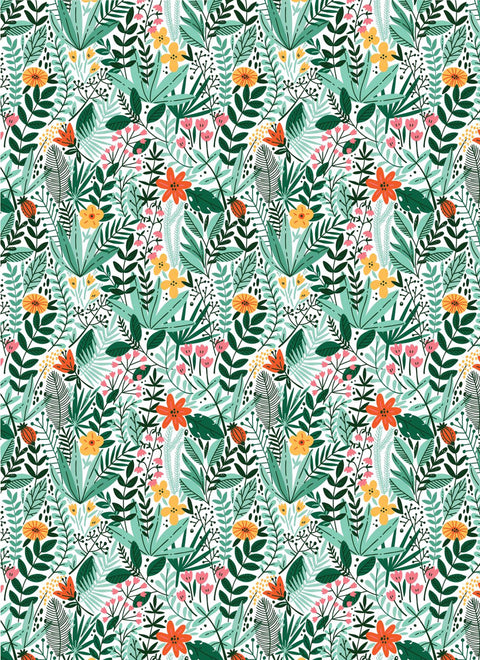 20540 Spring in Green – Waterslide Decal for Enamel, Glass & Ceramic