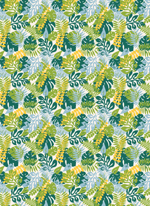 20621 Tropical Botanicals – Waterslide Decal for Enamel, Glass & Ceramic