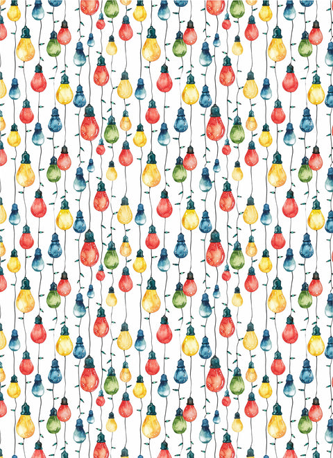 20622 X'mas Bulbs – Waterslide Decal for Enamel, Glass & Ceramic